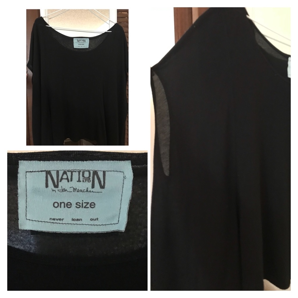 Nation LTD Black Tee 🖤